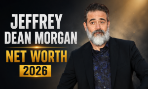 Jeffrey Dean Morgan Net Worth 2026 featured image showing the American actor known for The Walking Dead, Supernatural, and Grey's Anatomy.